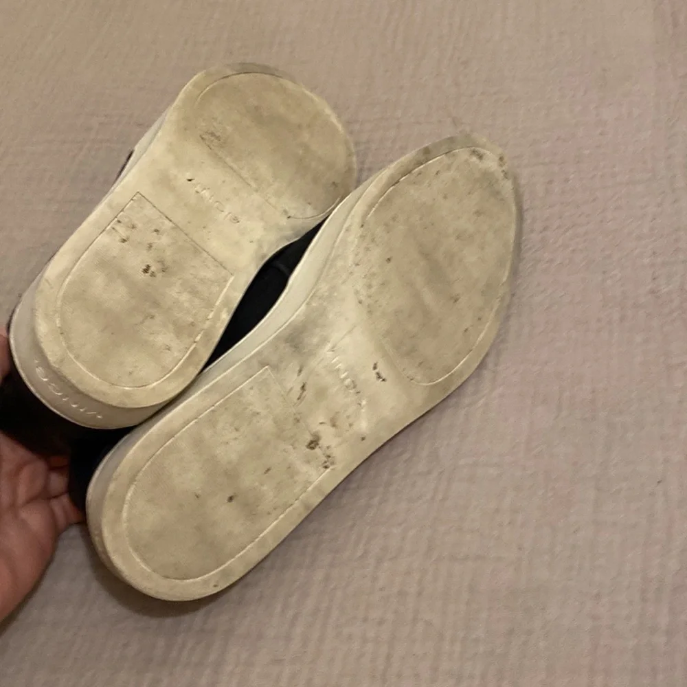 Vince navy suede leather shoes. Size 38